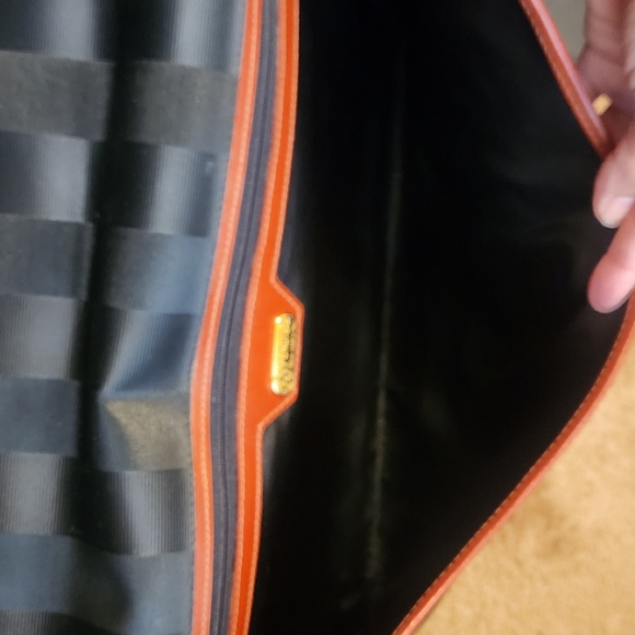 Fendi Large Vintage Portfolio Clutch Bag